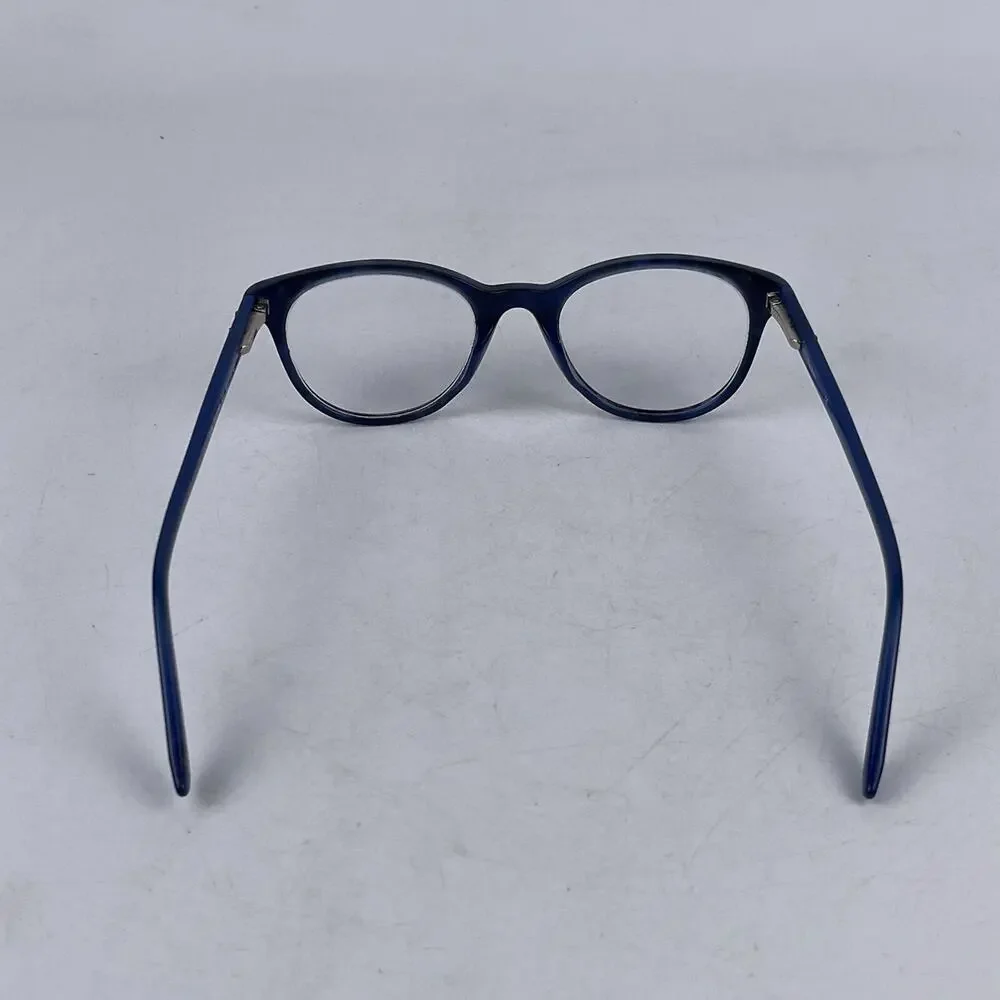 Pepe Gecko PJ 3285 Women Eyeglasses Frame Black Blue Plastic Full‎ Rim 48-19-140